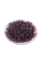 Piramit Akrilik 6 mm Mürdüm Boncuk Aksesuar Takı Malzeme (25 Gr)