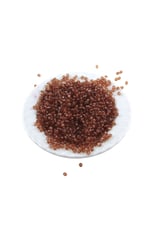 Piramit Akrilik Boncuk Bakır Tonunda 4 mm Aksesuar Takı Malzeme (25 Gr)