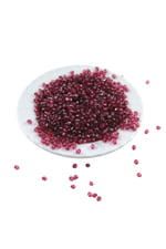 Piramit Akrilik Boncuk Bordo Tonları 4 mm Aksesuar Takı Malzeme (35 Gr)