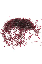 Piramit Akrilik Boncuk Bordo2 4 mm Aksesuar Takı Malzeme (25 Gr)