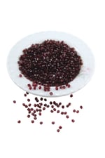 Piramit Akrilik Boncuk Bordo2 4 mm Aksesuar Takı Malzeme (25 Gr)