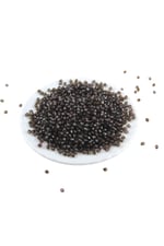 Piramit Akrilik Boncuk Çift Renk Kahve 4 mm Aksesuar Takı Malzeme (25 Gr)