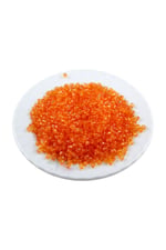 Piramit Akrilik Boncuk Kehribar Tonunda 4 mm Aksesuar Takı Malzeme (25 Gr)