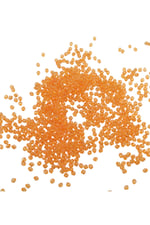 Piramit Akrilik Boncuk Kehribar Tonunda 4 mm Aksesuar Takı Malzeme (25 Gr)