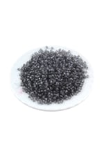 Piramit Akrilik Boncuk Koyu Gri 4 mm Aksesuar Takı Malzeme (25 Gr)