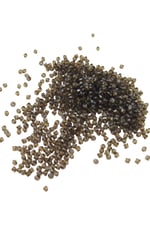 Piramit Akrilik Boncuk Koyu Gri Yeşil Tonu 4 mm Aksesuar Takı Malzeme (25 Gr)