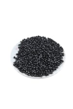 Piramit Akrilik Boncuk Mat Siyah 4 mm Aksesuar Takı Malzeme (25 Gr)