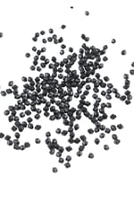 Piramit Akrilik Boncuk Mat Siyah 4 mm Aksesuar Takı Malzeme (25 Gr)