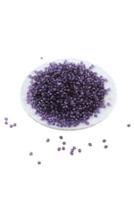 Piramit Akrilik Boncuk Mor Tonu 4 mm Aksesuar Takı Malzeme (25 Gr)