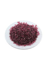 Piramit Akrilik Boncuk Mürdüm 4 mm Aksesuar Takı Malzeme (25 Gr)