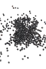 Piramit Akrilik Boncuk Siyah 4 mm Aksesuar Takı Malzeme (25 Gr)
