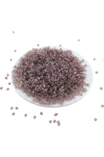 Piramit Akrilik Boncuk Vizon 4 mm Aksesuar Takı Malzeme (25 Gr)