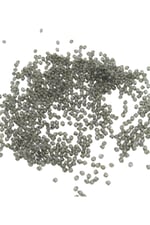 Piramit Akrilik Boncuk Yeşilimsi Gri 4 mm Aksesuar Takı Malzeme (30 Gr)
