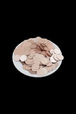 Pudra 16 mm Yandan Delikli Plastik Pul Payet 30 Gr (Tülbent, Oya, Havlu Malzemesi)