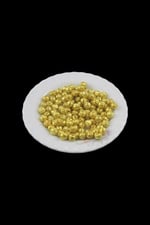 Sarı 8 mm Yuvarlak Takı Boncuk Aparatı (30 Gr 95 Adet)