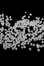 Şeffaf 6 mm Akrilik Boncuk Aksesuar Takı Malzemesi (35 Gram)