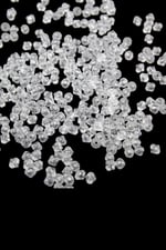 Şeffaf 6 mm Akrilik Boncuk Aksesuar Takı Malzemesi (35 Gram)