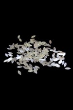 Şeffaf 7x15 mm Mekik Desen Plastik Plastik Pul Payet 30 Gr (Tülbent, Oya, Havlu Malzemesi)