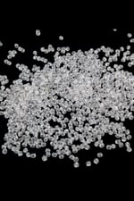 Şeffaf Akrilik Boncuk 4mm Dünya Modeli Aksesuar Takı Malzemesi (25 Gram)