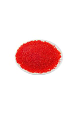Şeffaf Kırmızı (11/0) 2 mm Kum Boncuğu 100 gr