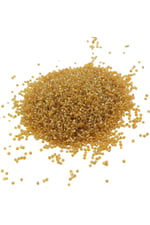 Şeffaf Sarı (11/0) 2 mm Kum Boncuğu 100 gr
