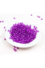 Şeker Pembe 6 mm Dünya Akrilik Boncuk Aksesuar (20 Gram)