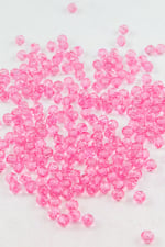 Şeker Pembe 6 mm Dünya Akrilik Boncuk Aksesuar (20 Gram)