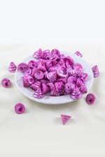 Şeker Pembe 9x12 mm Fıçı Model Doğal Taş Boncuk (20 Adet 15 Gram)