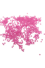 Şeker Pembe Tonlarında 4 mm Piramit Akrilik Boncuk Aksesuar Takı Malzeme (25 Gr)