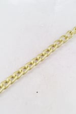 Sim Desenli Gold 10 mm Zincir Aksesuar Takı Malzemesi 1 Metre