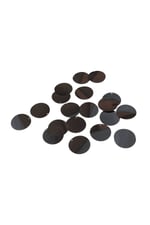 Siyah 3 cm Yandan Delikli Plastik Pul Payet 30 Gr (Tülbent, Oya, Havlu Malzemesi)