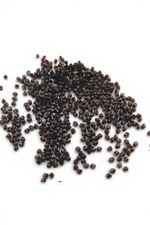 Siyah 5 mm Piramit Akrilik Boncuk Aksesuar Takı Malzemesi (25 Gram)