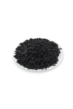 Siyah Burgulu Boru 6x2 mm Boncuk 100 Gr