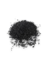 Siyah Burgulu Boru 6x2 mm Boncuk 100 Gr