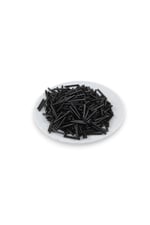 Siyah Uzun Boru 20 mm Boncuk 100 Gr