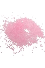 Somon Pembe Tonunda 3 mm Piramit Akrilik Boncuk Akseuar Takı Malzeme (25 Gr)