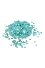 Turkuaz 8x8 Kare Delikli Pul Payet 30 Gr (Tülbent, Oya, Havlu Malzemesi)