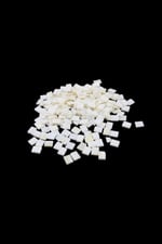 Üstten Delikli 10x7 mm Sedef Boncuk (50 ADET)