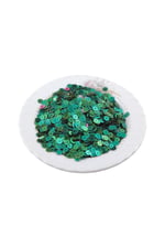 Yeşil 5 mm Ortadan Delikli Kenarları İşleme Desenli Pul 30 Gr (Tülbent, Oya, Havlu Malzemesi)