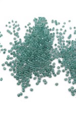 Yeşil Renginde 4 mm Basık Akrilik Boncuk Aksesuar Takı Malzemesi (20 Gram)