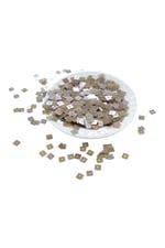 Zeytin Dumanı 8x8 Kare Delikli Pul Payet 30 Gr (Tülbent, Oya, Havlu Malzemesi)