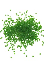 Zümrüt Yeşil 4 mm Piramit Akrilik Boncuk Aksesuar Takı Malzeme (25 Gr)