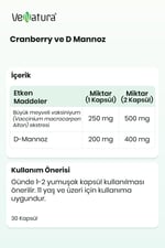 Cranberry Ve D-Mannoz