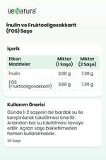İnulin ve Fruktooligosakkarit (FOS) Saşe