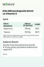 Kids Mikroenkapsüle Demir ve Vitamin C