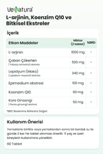 L-arjinin, Koenzim Q10 ve Bitkisel Ekstreler