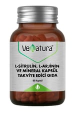 L-Sitrulin, L-Arjinin ve Mineral Kapsül