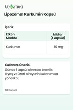 Lipozomal Kurkumin Kapsül