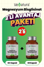 Magnezyum Bisglisinat Kapsül 60 Kapsül 2 Adet
