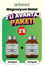 Magnezyum Malat Kapsül 60 Kapsül 2 Adet